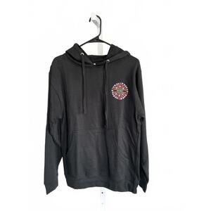 5 Seconds of Summer 5SOS Black Hoodie with Floral Wildflower Logo